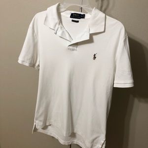 Polo Ralph Lauren white Pima soft touch